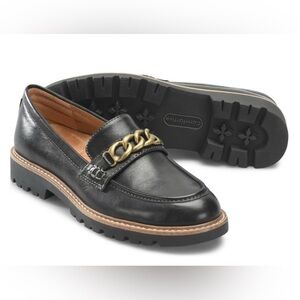 NWT Comfortiva Linz Black Loafers Size 10 Wide